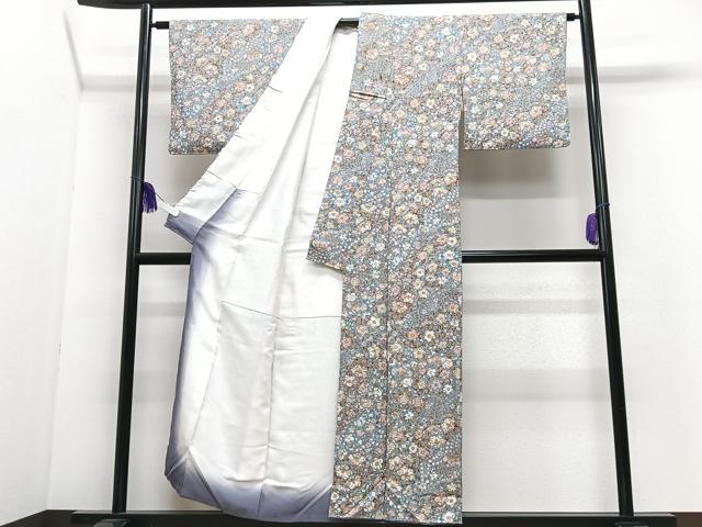 平和屋着物■上質な小紋 辻が花 正絹 逸品 CABI6875xe