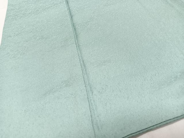 平和屋着物■上質な色無地 霞地紋 秘色色 正絹 逸品 CABI6883xe