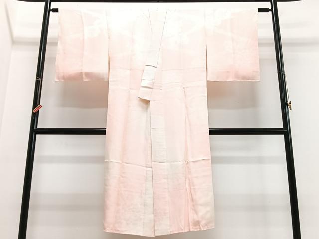 平和屋着物■長襦袢 袷 舞花地紋 正絹 逸品 CABI6893xe