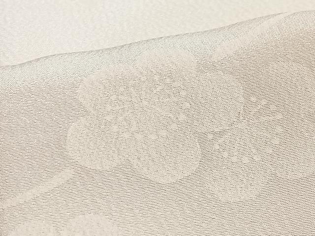 平和屋着物■長襦袢 袷 舞花地紋 正絹 逸品 CABI6898xe