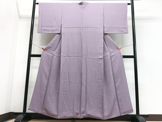 平和屋着物■上質な色無地 浅紫色 正絹 逸品 CABI6904xe