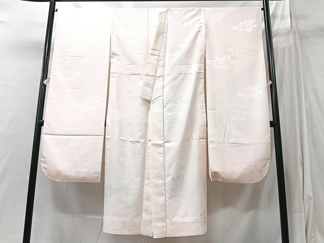 平和屋着物■振袖用長襦袢 無双仕立て 舞花地紋 洗える着物 CABI6931xe