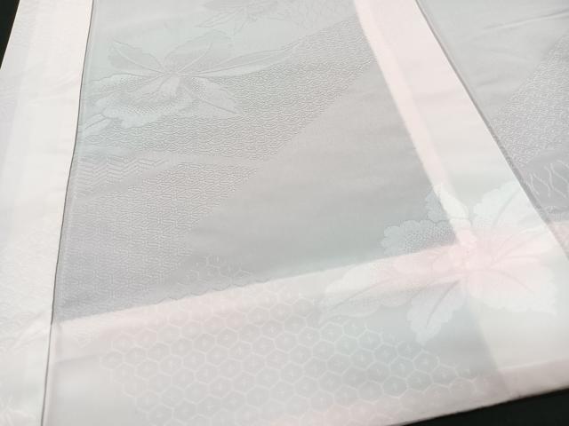 平和屋着物■振袖用長襦袢 無双仕立て 舞花地紋 洗える着物 CABI6931xe