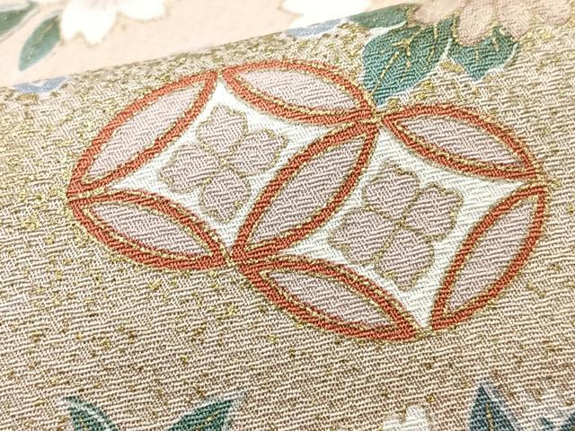平和屋着物■訪問着 地紙花文 金彩 正絹 逸品 CABI6940xe