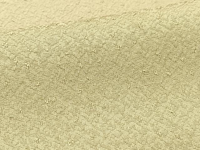 平和屋着物■上質な色無地 霞地紋 利休茶色 正絹 逸品 CABI6942xe
