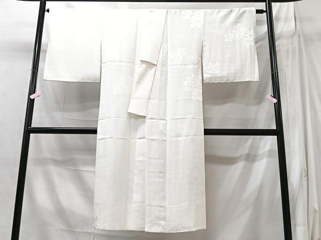 平和屋着物■長襦袢 袷 流水花地紋 洗える着物 CABI6944xe