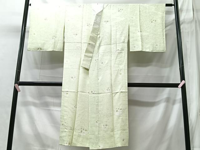 平和屋着物■長襦袢 無双仕立て 舞花文 暈し染め 正絹 逸品 CABI6953xe