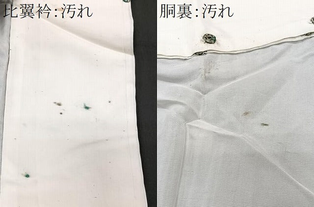 平和屋着物■長襦袢 無双仕立て 遠山地紋 正絹 逸品 CABI6959xe