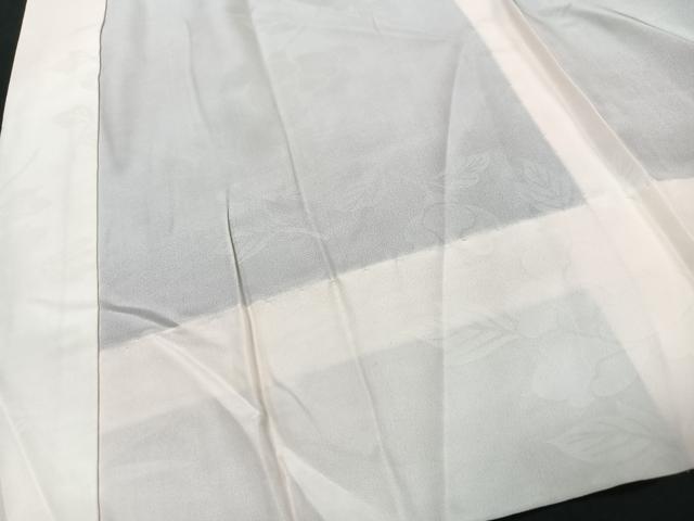 平和屋着物■長襦袢 無双仕立て 舞花地紋 正絹 逸品 CABI6962xe