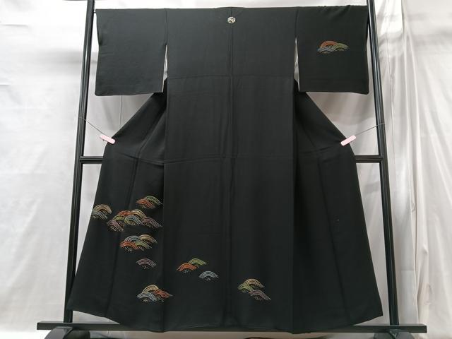 平和屋着物■訪問着 立波文 金彩 正絹 逸品 CABI6965xe