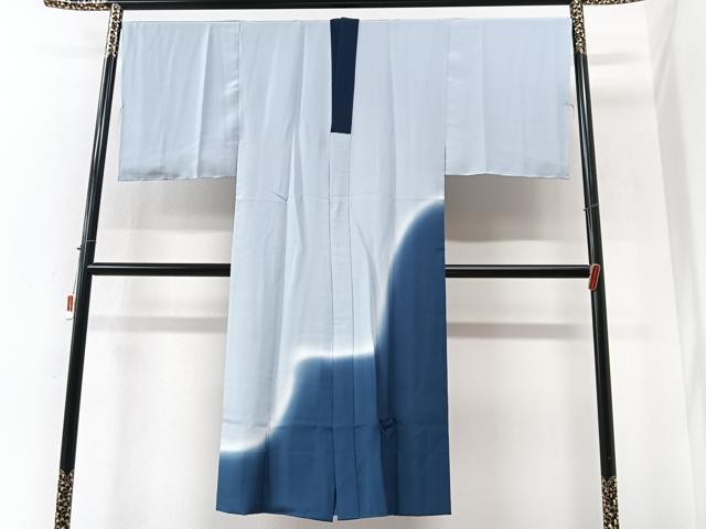平和屋着物■男性 長襦袢 袷 作家物 陶器立波文 正絹 逸品 CABI6972xe