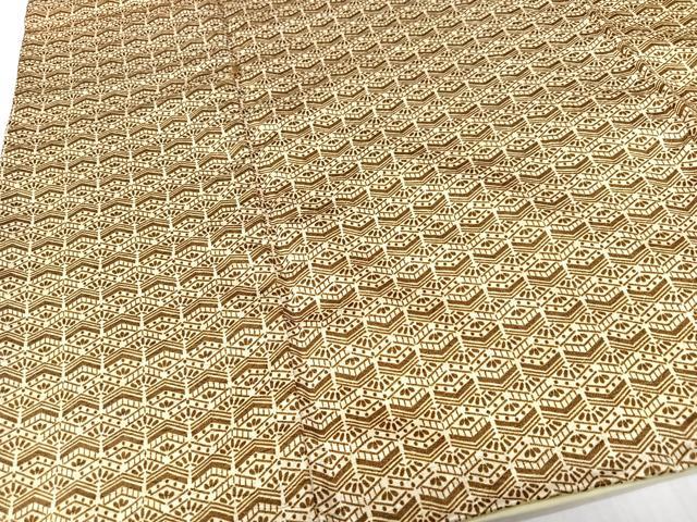 平和屋着物■小紋 幾何学文様 洗える着物 CABI6991xe