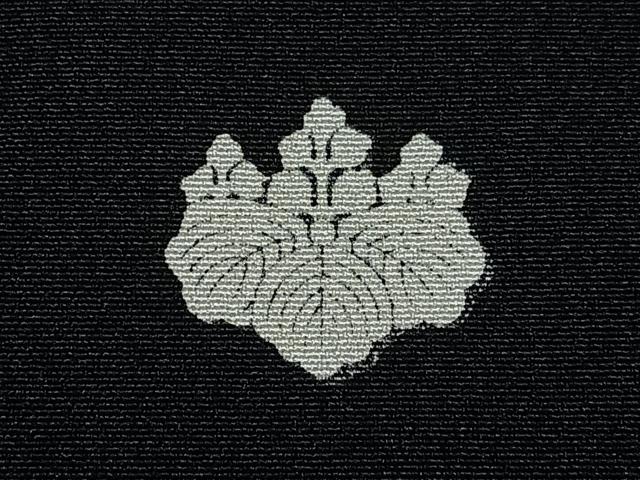 平和屋着物■黒留袖 草花文 暈し染め 金彩 洗える着物 CABI7014xe