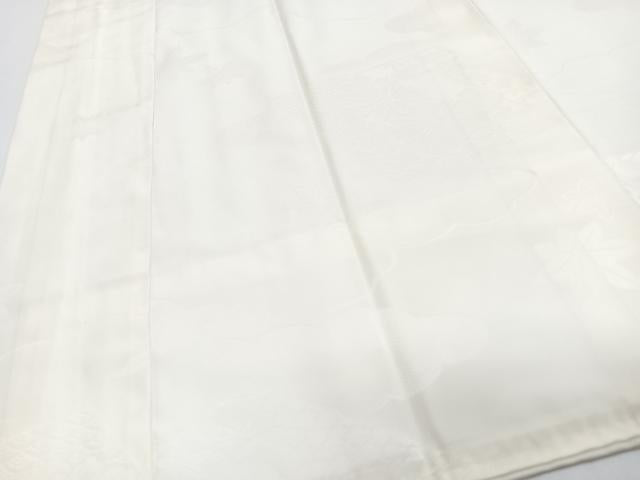 平和屋着物■長襦袢 袷 舞花地紋 正絹 逸品 CABI7031xe