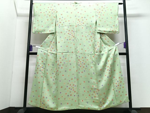 平和屋着物■上質な小紋 舞花文 正絹 逸品 CABI7061xe