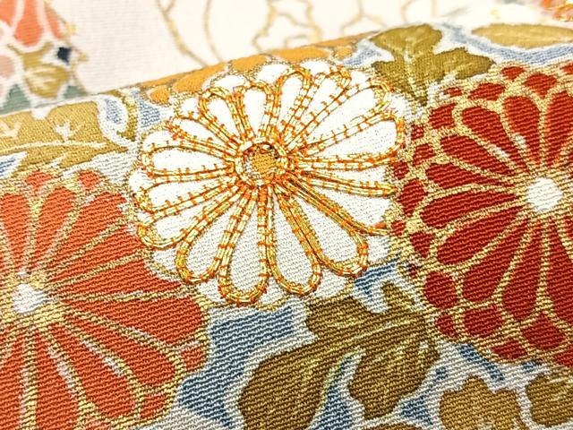 平和屋着物■豪華黒留袖 駒刺繍 花車文 暈し染め 金彩 正絹 逸品 CABI7077xe
