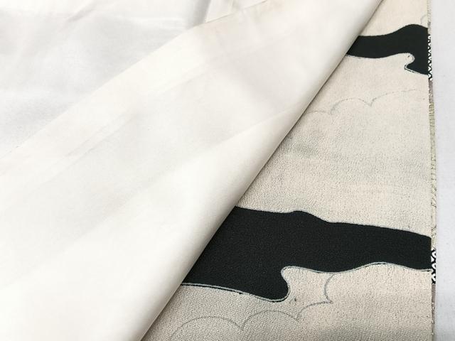 平和屋着物■豪華黒留袖 駒刺繍 陶器文 正絹 逸品 CABI7087xe