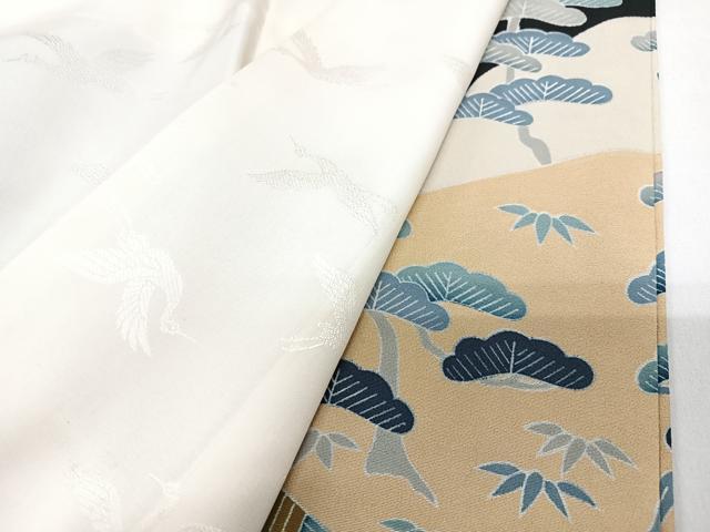 平和屋着物■豪華黒留袖 風景文 正絹 逸品 CABI7092xe