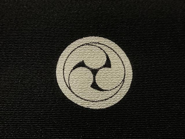 平和屋着物■豪華黒留袖 駒刺繍 飛鶴吉祥花文 金彩 正絹 逸品 CABI7097xe