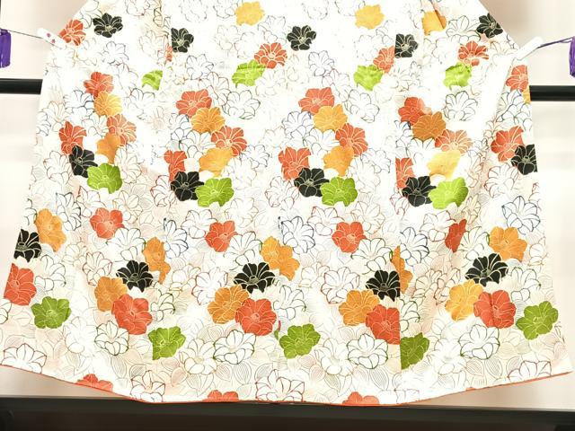 平和屋着物■訪問着 舞花文 椿 金彩 正絹 逸品 CABI7133xe