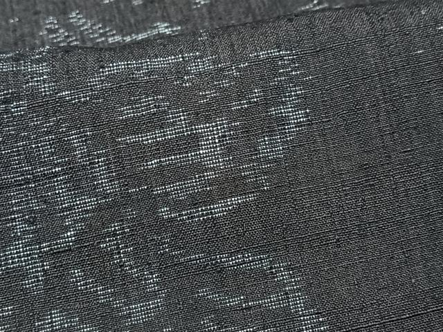 平和屋着物■上質な紬 更紗唐草文 正絹 逸品 CABI7187xe