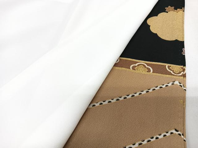 平和屋着物■豪華黒留袖 作家物 人物風景文 金彩 正絹 逸品 CABI7191xe