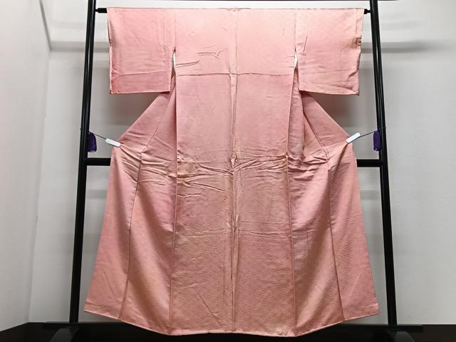平和屋着物■上質な小紋 青海波地紋 暈し染め 正絹 逸品 CABI7198xe