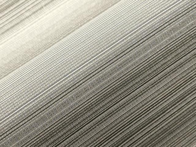平和屋着物●両面 全通柄袋帯 櫛織 格子柄 正絹 逸品 CABI7211dy