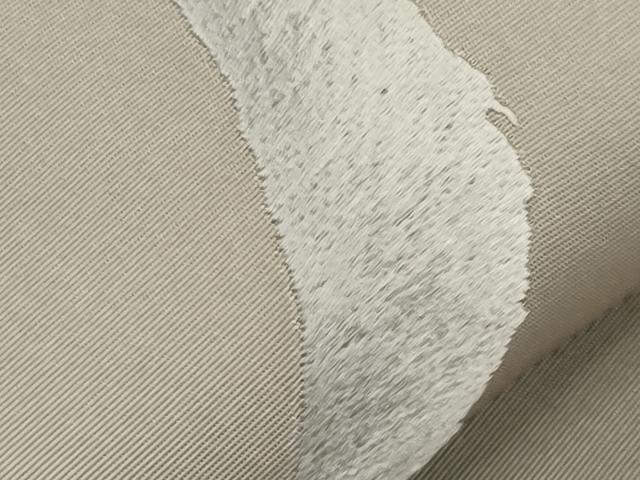 平和屋着物●塩瀬 九寸名古屋帯 総刺繍 丸文 正絹 逸品 CABI7342dy