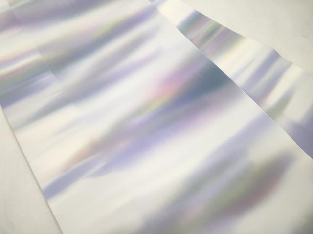 平和屋着物●染色工芸作家 本郷葵虹 九寸名古屋帯 霞文 正絹 逸品 CABI7419dy