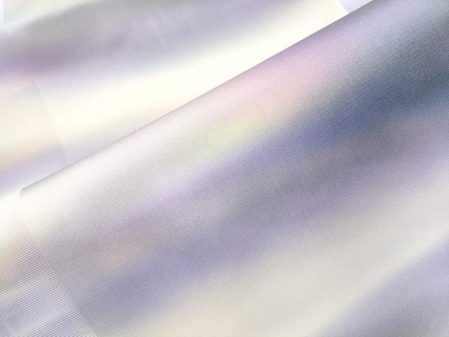 平和屋着物●染色工芸作家 本郷葵虹 九寸名古屋帯 霞文 正絹 逸品 CABI7419dy