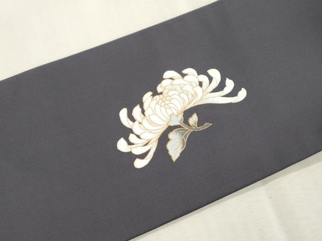 平和屋着物●九寸名古屋帯 乱菊 金銀彩 正絹 逸品 CABI7426dy