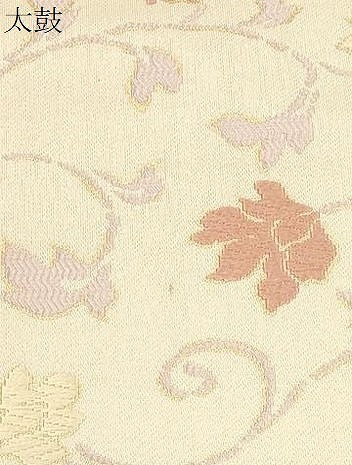 平和屋着物●九寸名古屋帯 唐織 草花文 金糸 正絹 逸品 CABI7447dy