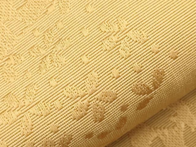 平和屋着物●本場筑前博多織 半幅帯 色紙重ね花文 正絹 逸品 CABI7531dy