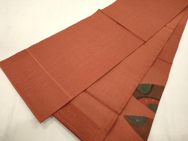 平和屋着物▽太鼓柄袋帯 スリーシーズン 春夏秋 すくい織 幾何学文 金糸 正絹 逸品 CABI7540dy