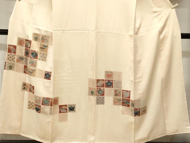 平和屋着物■訪問着 刺繍 松竹梅吉祥文 金糸 正絹 逸品 CABI7641ev