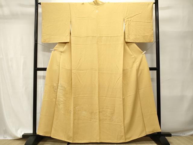平和屋着物■豪華色留袖 風景文 金糸 正絹 逸品 CABI7664ev