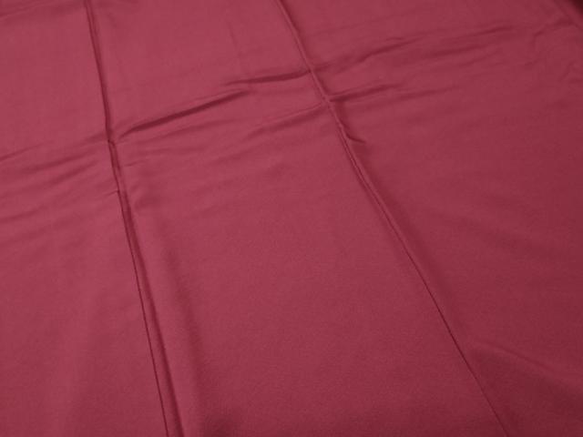 平和屋着物■上質な色無地 葡萄色 正絹 逸品 CABI7718ev