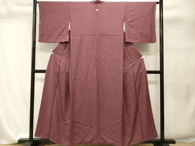 平和屋着物■江戸小紋 草木染 鮫小紋柄 正絹 逸品 CABI7766ev