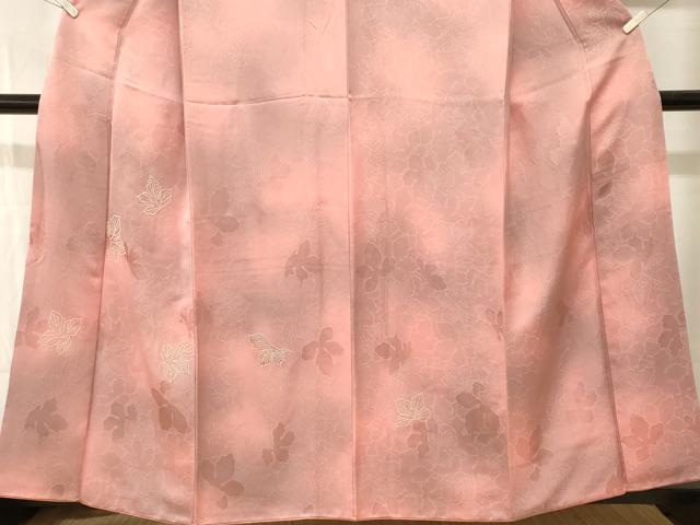 平和屋着物■中国三大刺繍 相良刺繍 総刺繍 訪問着 舞葉文 暈し染め 正絹 逸品 CABI7775ev