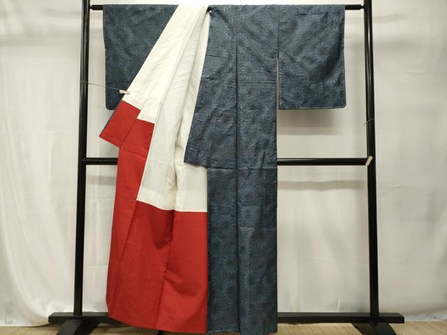 平和屋着物■本場大島紬 正絹 逸品 未使用 CABI7792ev