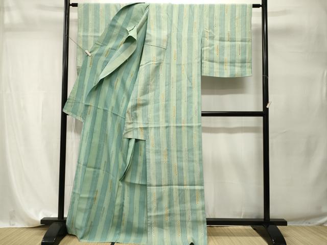 平和屋着物■上質な小紋 吉祥間道 上代28万 仮絵羽 逸品 未使用 CABI7793ev