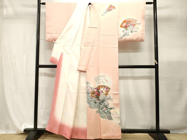 平和屋着物■訪問着 辻が花 暈し染め 正絹 逸品 CABI7841ev