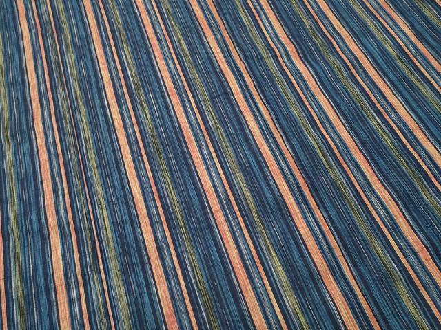 平和屋着物■上質な紬 縞 正絹 逸品 CABI7871ev