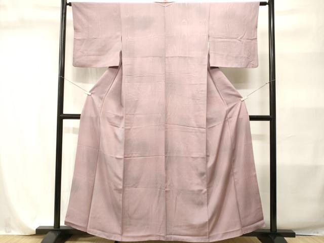 平和屋着物■上質な小紋 杢目文様 暈し染め 正絹 逸品 CABI7892ev