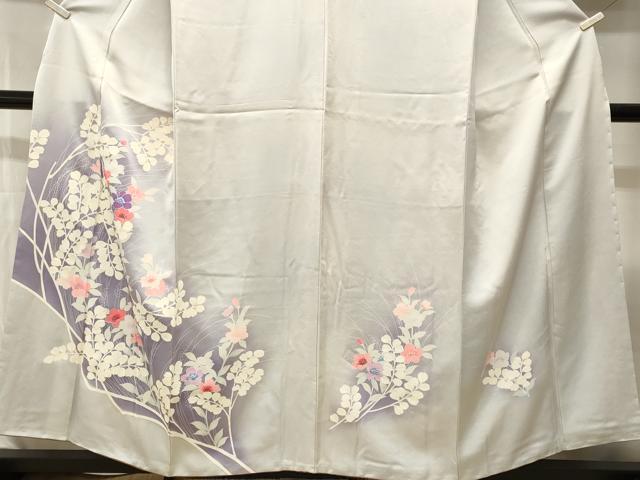 平和屋着物■訪問着 枝花文 暈し染め 正絹 逸品 CABI7896ev