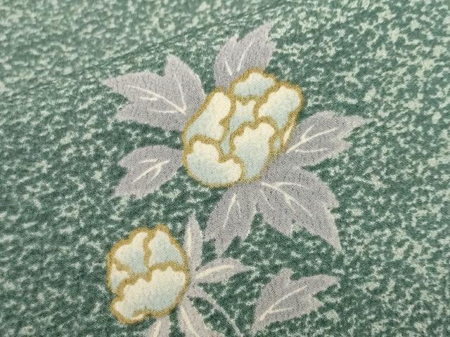 平和屋着物■小紋 草花間道 暈し染め 洗える着物 CABI7917ev
