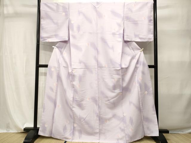 平和屋着物■小紋 縞 源氏香 暈し染め 洗える着物 CABI7924ev