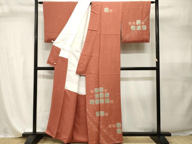 平和屋着物■訪問着 絞り 抽象文 さが美扱い 正絹 逸品 CABI7947ev