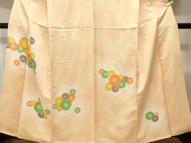 平和屋着物■訪問着 菊文 暈し染め 正絹 逸品 CABI7958ev